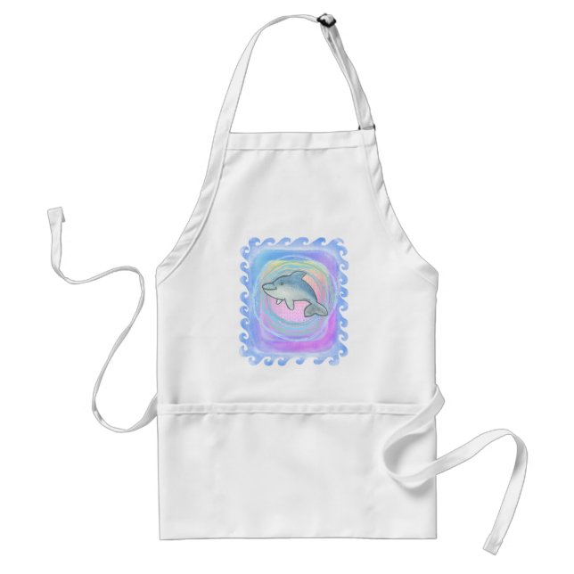 Baby-Delfin-Schürze Schürze (Vorne)