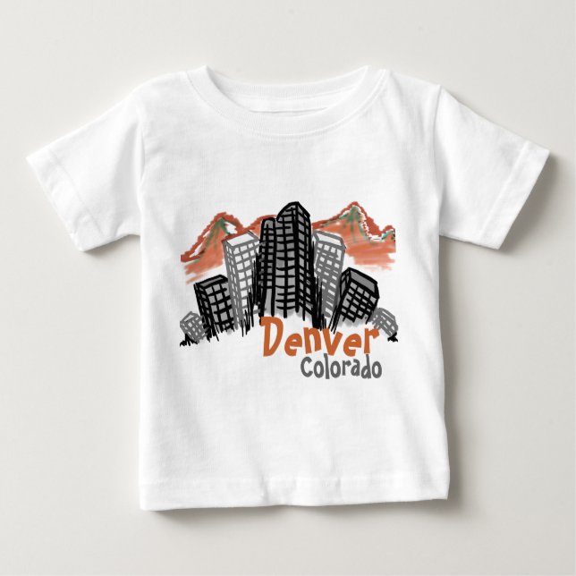 Baby Denver Colorado Shirt (Vorderseite)