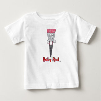 Baby-der Malerpinsel-T - Shirt der roten