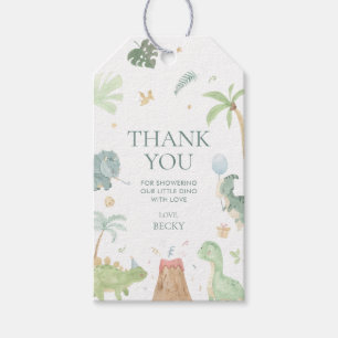 Baby-Dino-Baby-Shower-Party-Favor-Geschenkanhänger Geschenkanhänger
