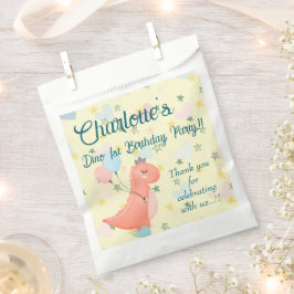 Baby Dino Birthday Party Geschenktütchen