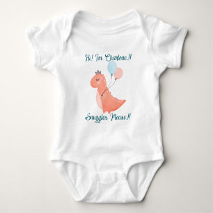 Baby Dino Birthday Party Strampler