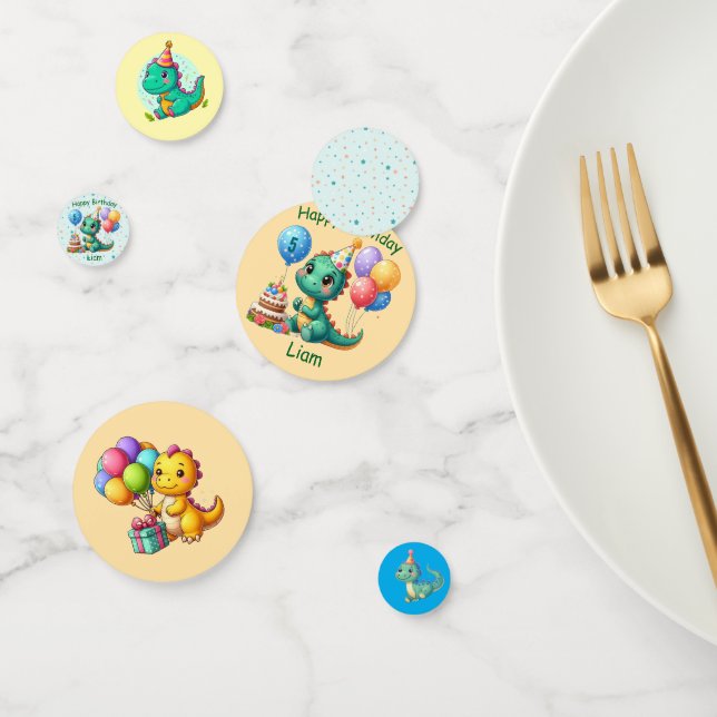 baby Dino Confeti Konfetti (Gruppe)