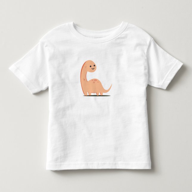 Baby Dino Kleinkind T-shirt (Vorderseite)