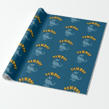 Baby Dinosaur Design - Matte Wrapping Paper