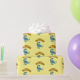 Baby Dinosaur Design - Matte Wrapping Paper Geschenkpapier