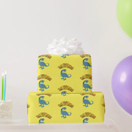Baby Dinosaur Design - Matte Wrapping Paper Geschenkpapier