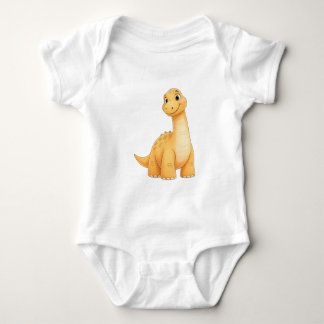 Baby Dinosaur Jersey Bodysuit - Comfort and Style Baby Strampler