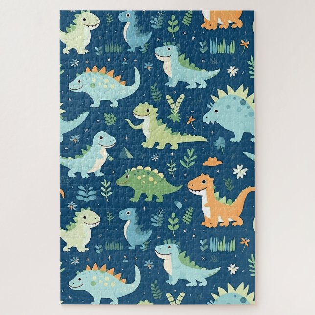 Baby Dinosaur Pattern (Vertikal)