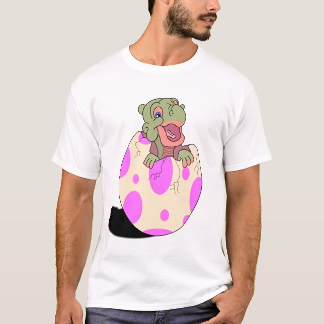 BABY-DINOSAURIER-BRUTEI-MUTTERSCHAFT INFANY T-Shirt (Vorderseite)