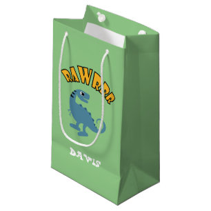 Baby Dinosaurier Design - Geschenktasche - Klein Kleine Geschenktüte