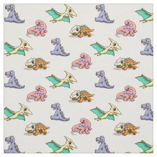 Baby-Dinosaurier-Gewebe Stoff