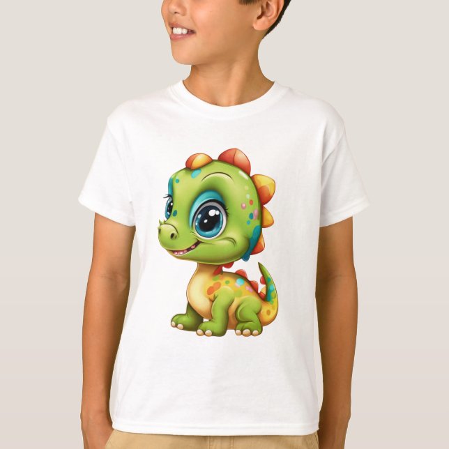 Baby-Dinosaurier T-Shirt (Vorderseite)