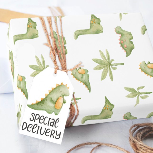 Baby Dinosaurier Wrapping Paper Geschenkpapier (Von Creator hochgeladen)