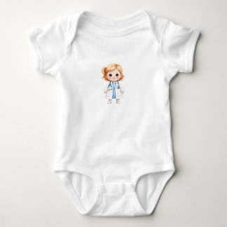 Baby Doctor Girl 2 Baby Strampler