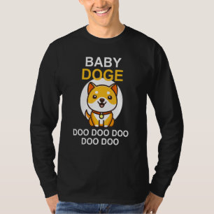 Baby Doge Doo Doo Krypto Cryptowährung Shiba T-Shirt