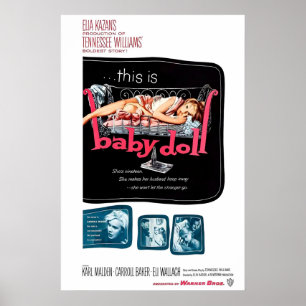 Baby Doll 1956 Film POSTER DRUCK A5-A1 50er