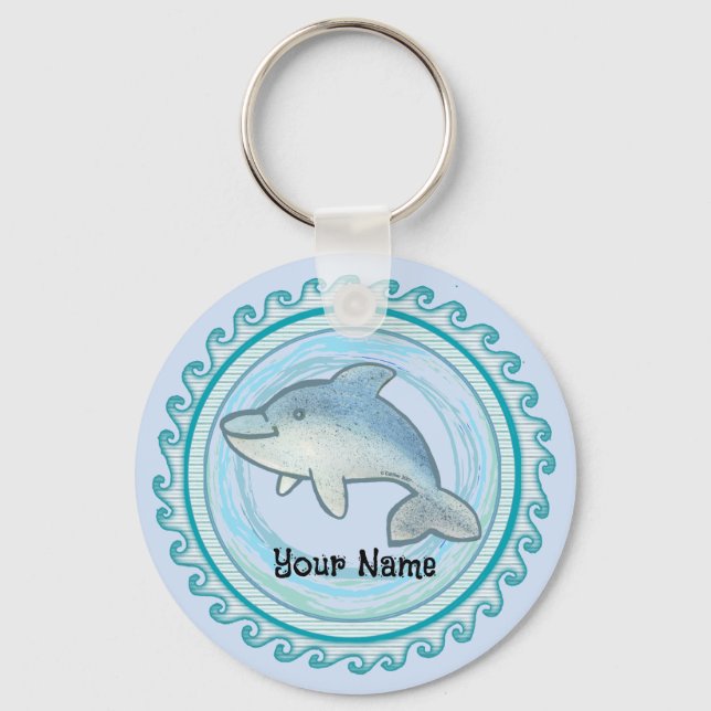 Baby Dolphin Schlüsselanhänger (Vorderseite)