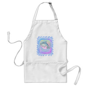 Baby-Dolphin-Schürze Schürze