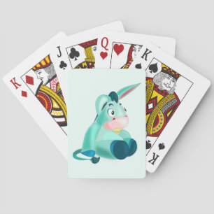 Baby Donkey Funny Playing Cards - individuell anpa Spielkarten
