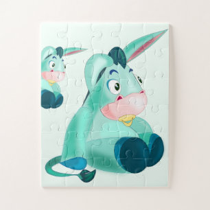 Baby Donkey Jigsaw Puzle Geschenk