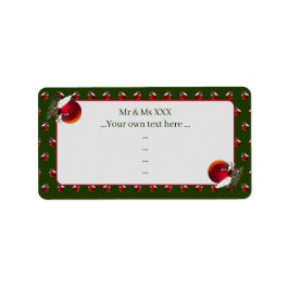 Baby Dove Adressaufkleber