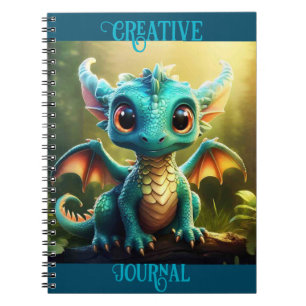 Baby-Drache Notizblock