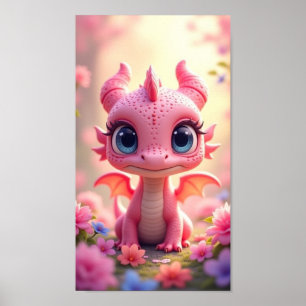 Baby-Drache Poster