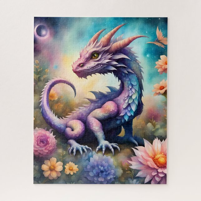 Baby Dragon ai art (Vertikal)