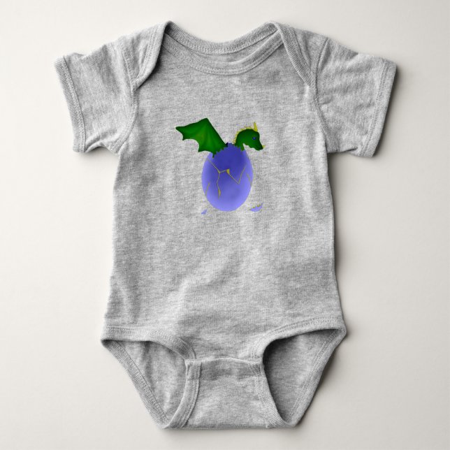 Baby Dragon Baby Bodysuit Baby Strampler (Vorderseite)