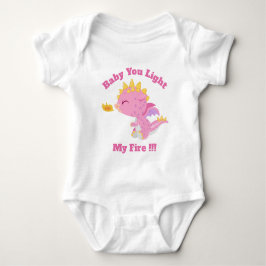 Baby Dragon Baby Du Light My Fire Girl Pink Strampler