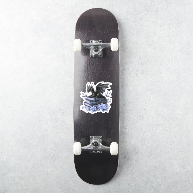 Baby Dragon Book Sticker, Niedlicher Vinyl Sticker (Skateboard)