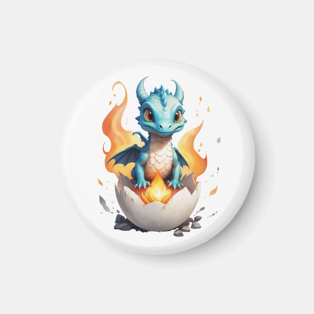Baby Dragon hatasy Magnet (Vorne)