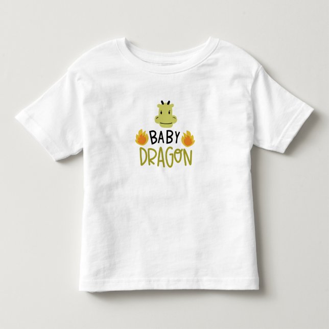 Baby Dragon Kleinkind T-shirt (Vorderseite)