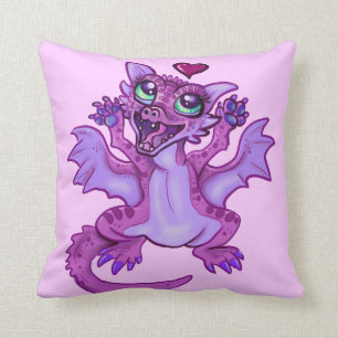 Baby Dragon Liebe Kissen