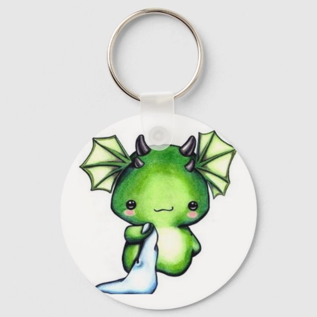 Baby Dragon Schlüsselanhänger (Vorderseite)