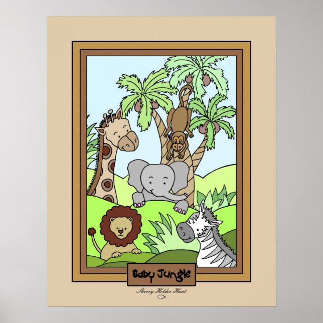 Baby Dschungel 20 Poster (Vorne)