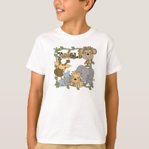 Baby-Dschungel-Tier-T-Shirts und Geschenke T-Shirt