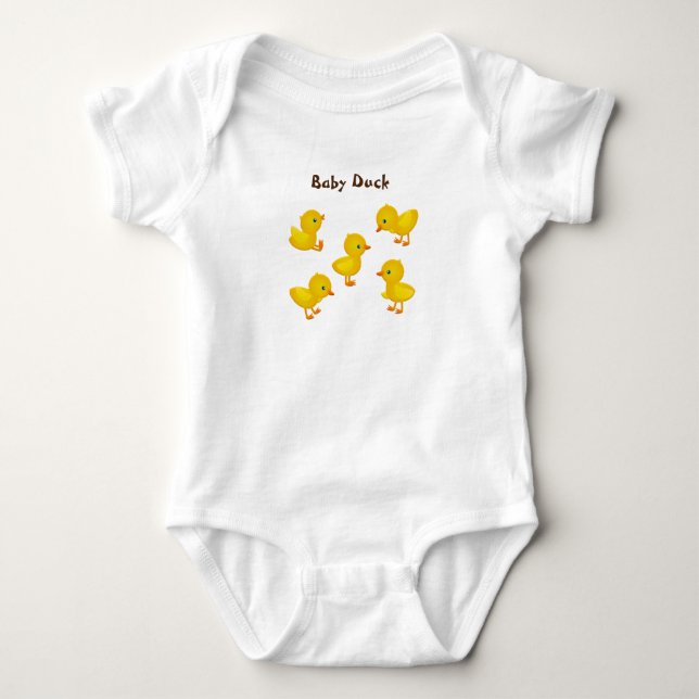 Baby Duck Bodysuit Baby Strampler (Vorderseite)
