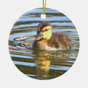 Baby Duck Foto Ornament