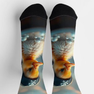 Baby Duck Pirate Socken