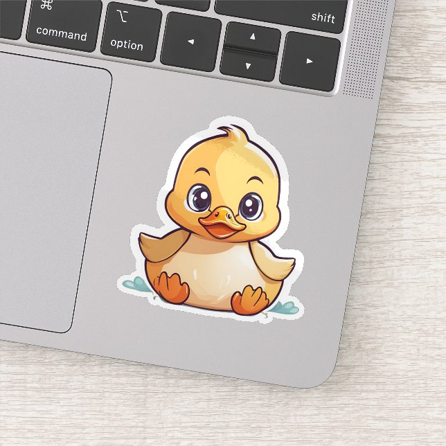 Baby Duck wasserdicht Aufkleber (Detail)