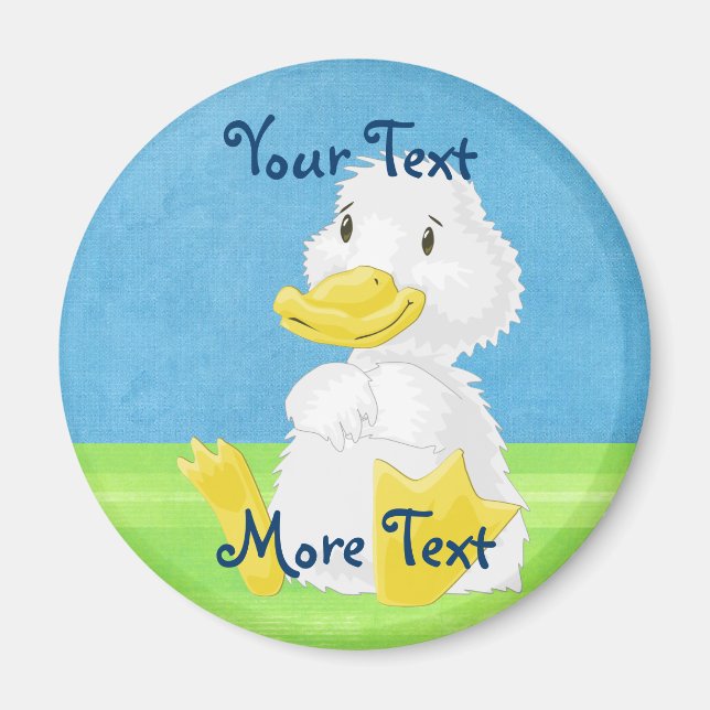 Baby Duckling Magnet (Vorne)