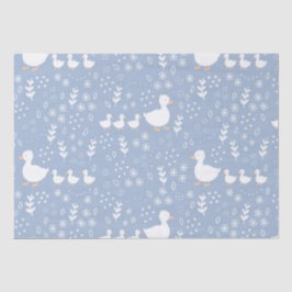 Baby Duckling Wrapping Paper in blau Seidenpapier