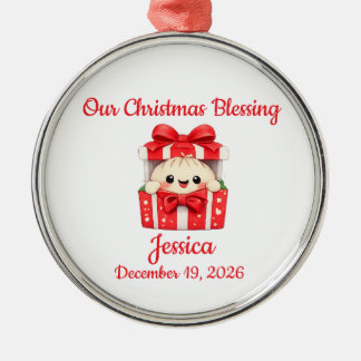 Baby Dumpling Weihnachten Ornament Aus Metall