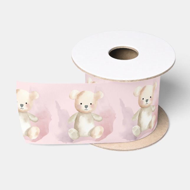 Baby Duschbär Satinband (Spule)