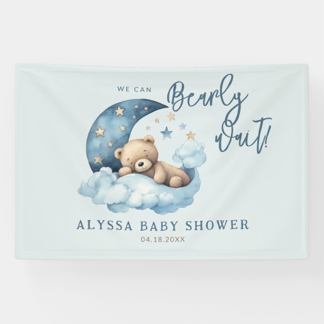 Baby-Dusche Banner (Horizontal)