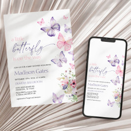 Baby Dusche Einladung digital oder gedruckt