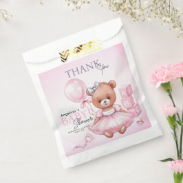 Baby Dusche Fvor Bags Teddy Bear Geschenktütchen