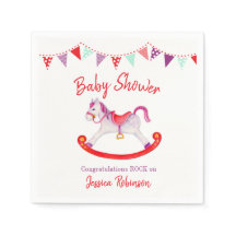Baby Dusche Hobby Pferdewasserfarbe Brauch